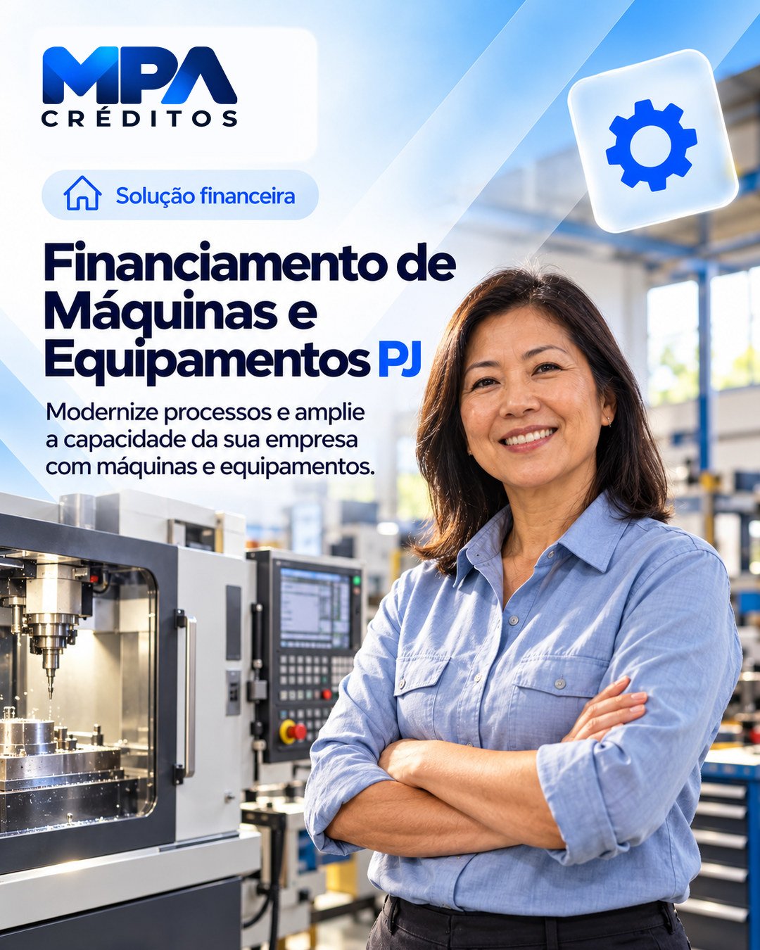 Financiamentos Máquinas e Equipamentos PJ