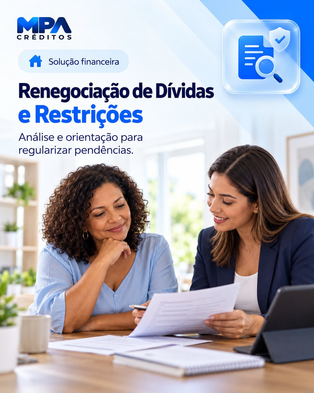 Renegociação de dívidas e exclusão de restritivos